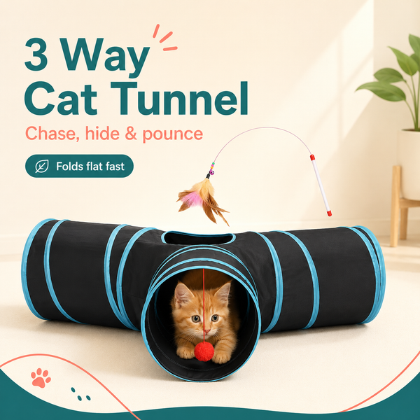 3 Way Cat Tunnel
