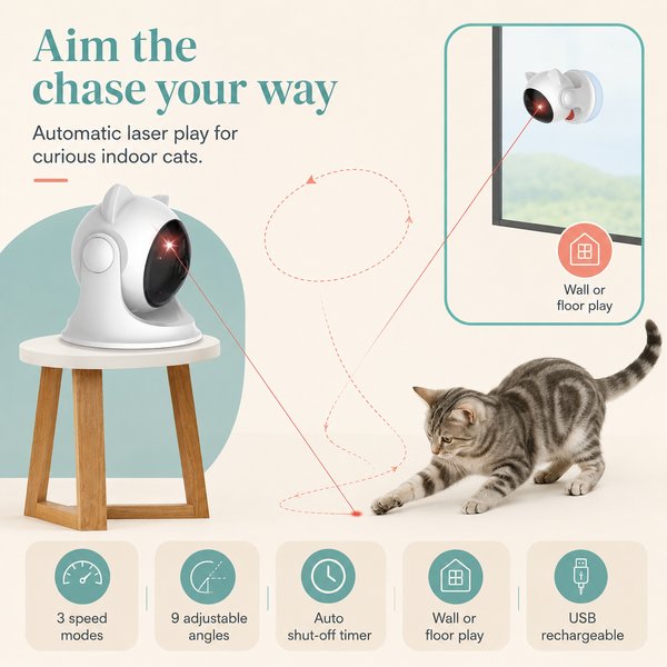 Automatic Cat Laser Toy